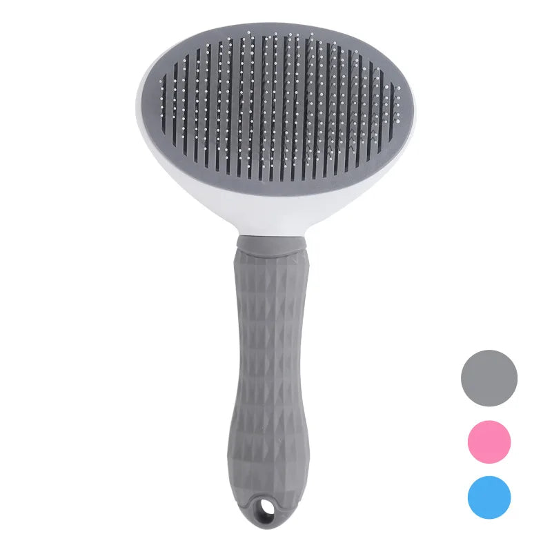 Self-cleaning Pet Hair Remove Comb Cat Slicker Brush Pet Hair Removal Comb For Cats Grooming Brushes Dog Combs Cat Accessories.