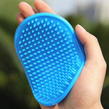 Fashion Rubber Pet Bath Brush Environmental Protection Silicone Glove for Pet Massage Pet Grooming Glove Dogs Cats Pet Supplies