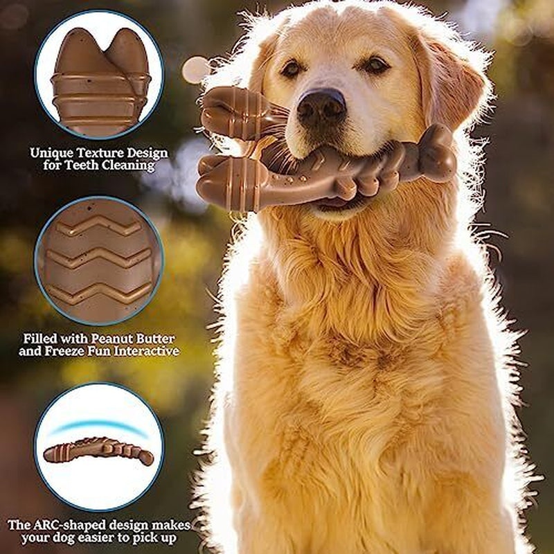 Dog Toys for Aggressive Chewers, Indestructible Dog Toys for Large Dogs, Dog ...