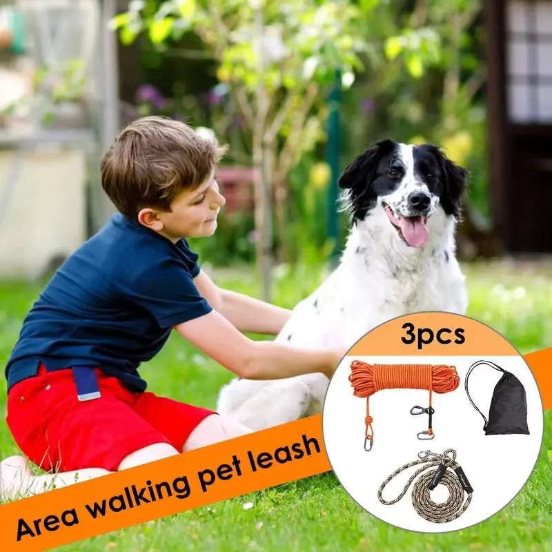 Long Dog Leash Reflective Dog Training Line Walking Lea-Sh with Lock Buckle Versatile Reliable Dog Le-Ash Pet Supplies Product