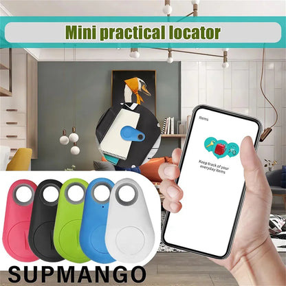 Smart BT Tracker Key Locator Pet Anti-Lost Sensor Device With BT For Kids Wallets Luggage Suitcases.