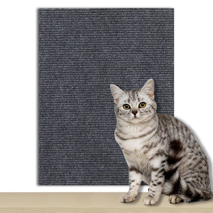 Self-Adhesive Carpet Cats Scratch Board Wall Anti Cat Scratch Sofa Diy Cats Scratch Board Sofa Protection Paws Sharpen Trimmable.