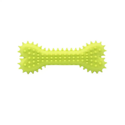 1PC Pet Chew Toy Soft Rubber Bite-resistance Bone Shape Teeth Grinding Chewing Toys for Small Dogs Training Pet Supplies.