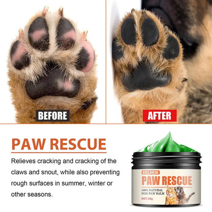 30g Pet Moisturizing Claw Care Cream For Cats And Dogs  Nose Elbow Cream Wax Soothes Dry And Cracking Care Protection.